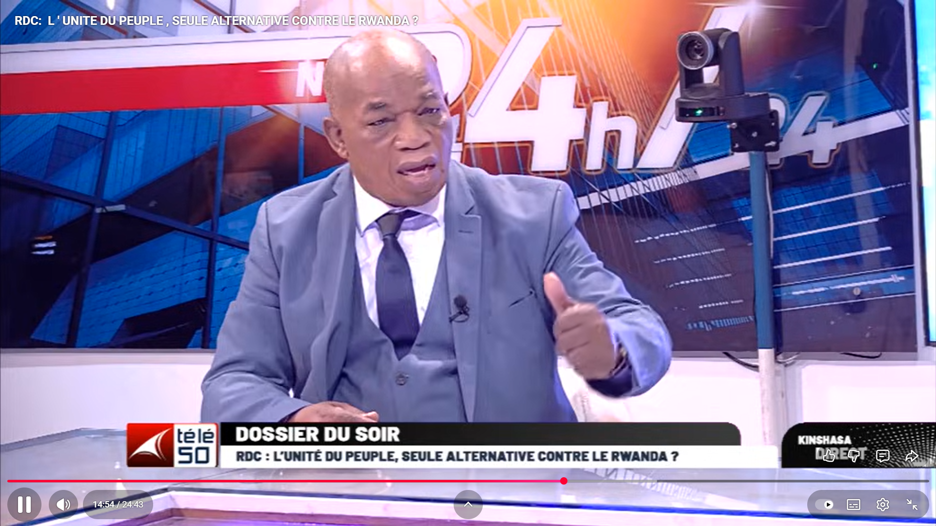 Crise Sécuritaire : Le Président Gabriel Mokia Mandembo, Allié de Tshisekedi, Dénonce l'Échec Stratégique de l'Accord de Washington